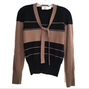 SONIA RYKIEL KNITS - Classic sweater w/bow tie